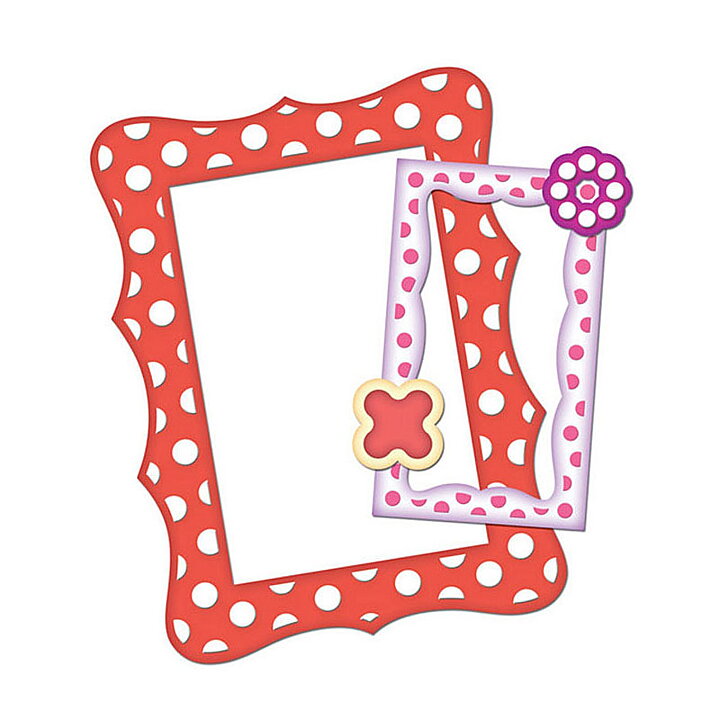 Spellbinders Frameabilities Dies - Polka Dots