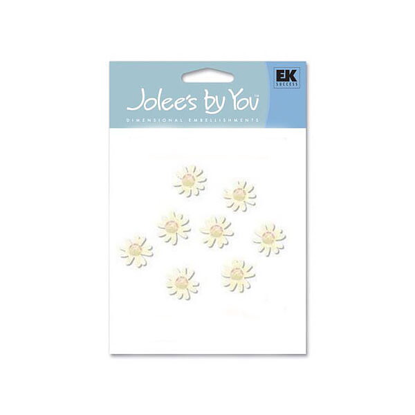 EK Success Stickers Jolee's By You Mini - Flower Dahlia Ivory