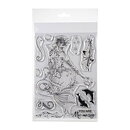 Pink Ink Designs Clear Stamp Set A5 - Neptune