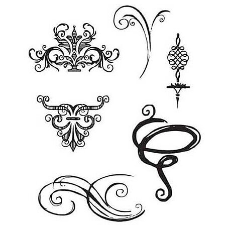 Tim Holtz Stampers Anonymous set - Sketch Elements