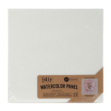 Prima Marketing DIY Watercolor Canvas Panel 8x8