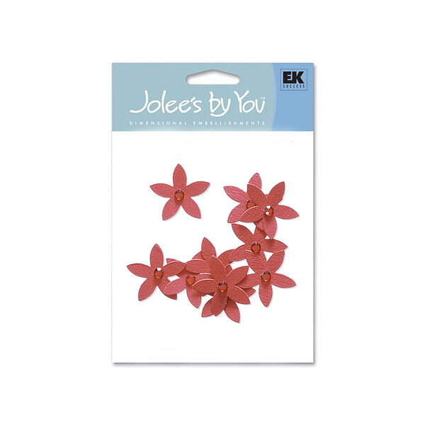 EK Success Stickers Jolee's By You Mini - Flower Freesia Red