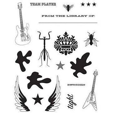 Making Memories Clear Stamps - Just Chillin Boy