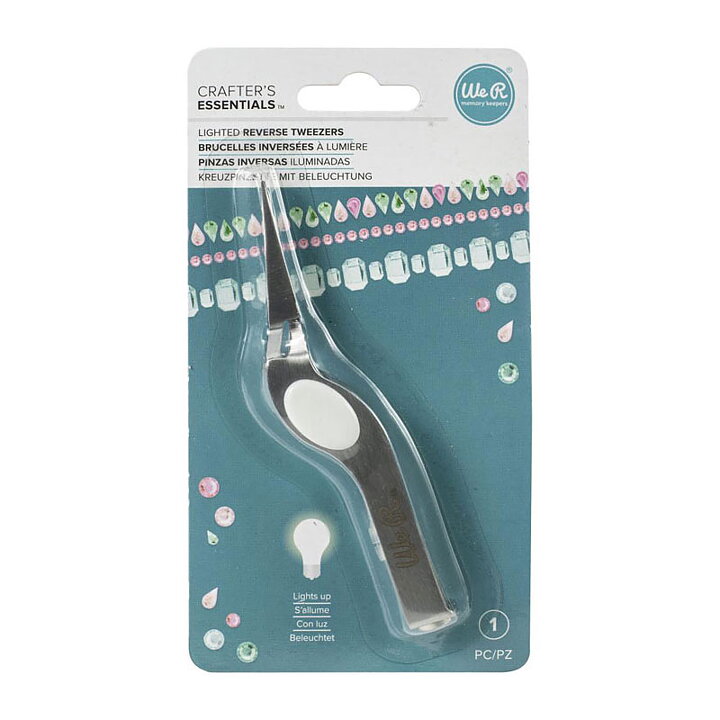 We R Memory Keepers Lighted Reverse Tweezer