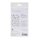 Ciao Bella Stamping Art Clear Stamps - Alphas Moonlight Lowercase