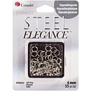 Cousin Stainless Steel Elegance - Split Ring 6 mm