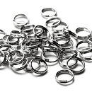 Cousin Stainless Steel Elegance - Split Ring 6 mm