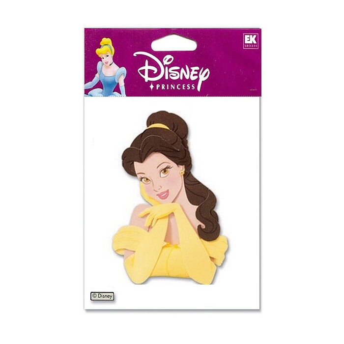 EK Success Disney Dimensional Stickers - Belle Portrait