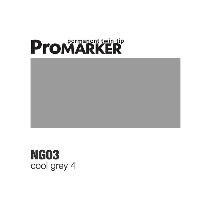 ProMarker -  NG03 - CG4 Cool Grey 4