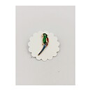 Pin - Parrot with Rhinestones