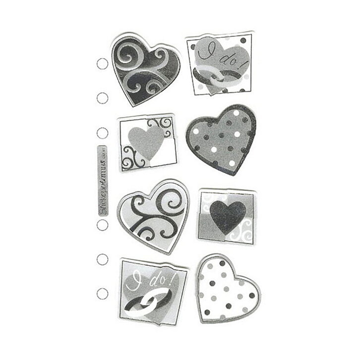 EK Success Sticko Vellum Stickers - I Do's