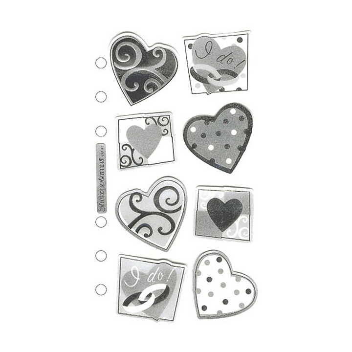 EK Success Sticko Vellum Stickers - I Do's