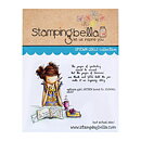 Stamping Bella Cling Rubber Stamps - Uptown Girl Jayden loves to journal