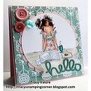 Stamping Bella Cling Rubber Stamps - Uptown Girl Jayden loves to journal