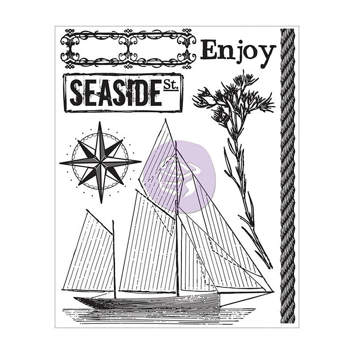 Prima Marketing Clear Stamps - Seashore