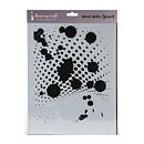 Dress My Craft Stencil A4 - Watercolor Splatter