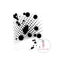 Dress My Craft Stencil A4 - Watercolor Splatter