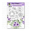 Art Impressions Clear Stamps - Floral Invites