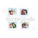 Stamping Bella Cling Rubber Stamps - Uptown Girl Snapshots Mini