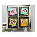 Stamping Bella Cling Rubber Stamps - Uptown Girl Snapshots Mini