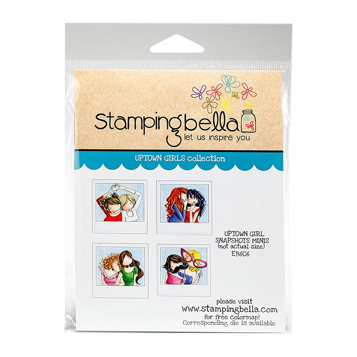 Stamping Bella Cling Rubber Stamps - Uptown Girl Snapshots Mini