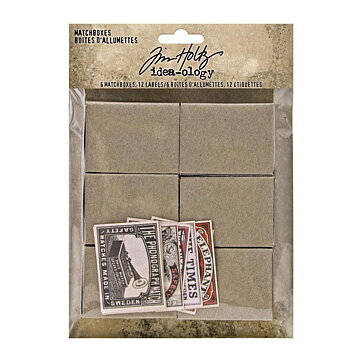 Tim Holtz Idea-Ology - Matchboxes and Labels