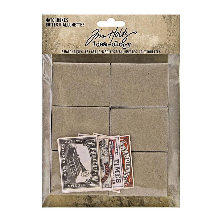 Tim Holtz Idea-Ology - Matchboxes and Labels