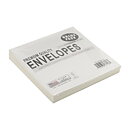 Leader Paper Products Envelopes - Square Vellum Natural
