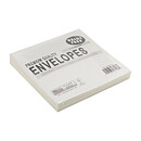 Leader Paper Products Envelopes - Square Vellum Natural