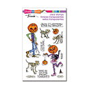 Stampendous Perfectly Clear Stamps - Pumpkin People
