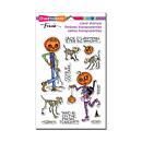 Stampendous Perfectly Clear Stamps - Pumpkin People