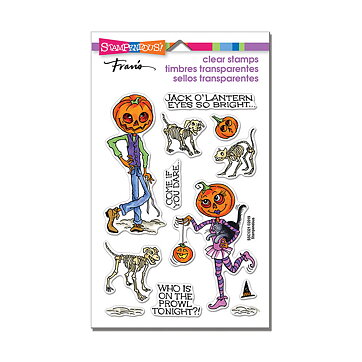 Stampendous Perfectly Clear Stamps - Pumpkin People