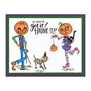 Stampendous Perfectly Clear Stamps - Pumpkin People