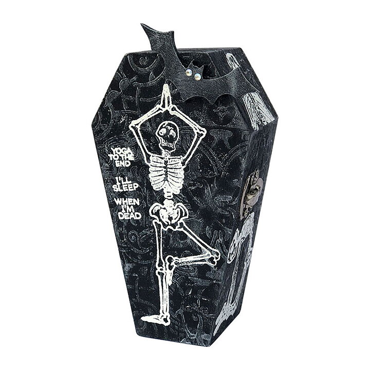 Stampendous Perfectly Clear Stamps - Skeleton Yoga