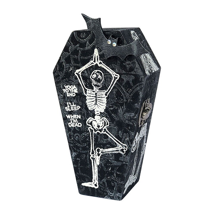 Stampendous Perfectly Clear Stamps - Skeleton Yoga