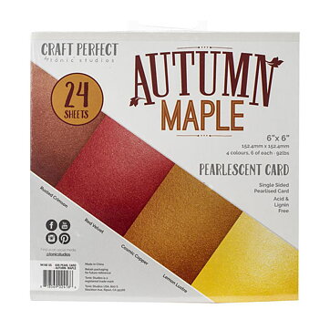 Tonic Studios Craft Perfect Paper Pad - Autumn Maple