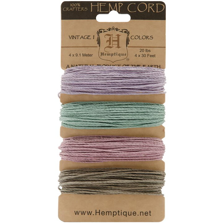 Hemptique Hemp Cord - Vintage