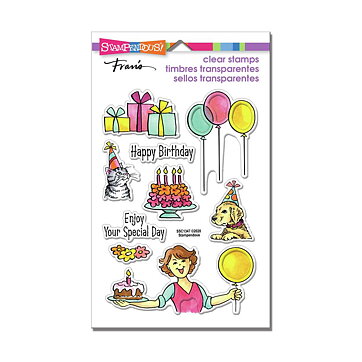 Stampendous Perfectly Clear Stamps - Birthday Gift