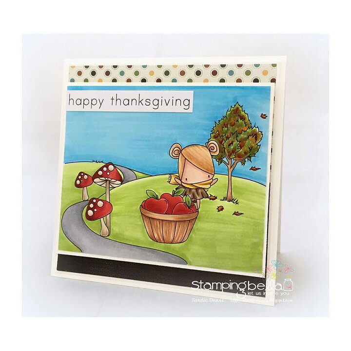 Stamping Bella Cling Rubber Stamps - Little Bits Floral Set
