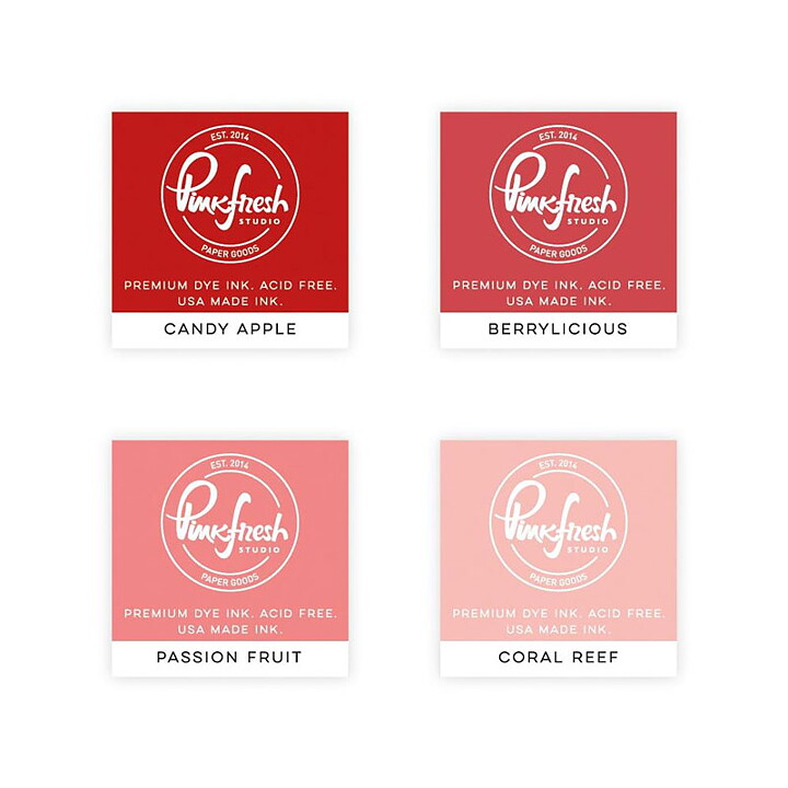 Pinkfresh Studio Premium Dye Cube Set - Heartbeat