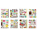 Stickers Book Remarks Accent Fruit Colort