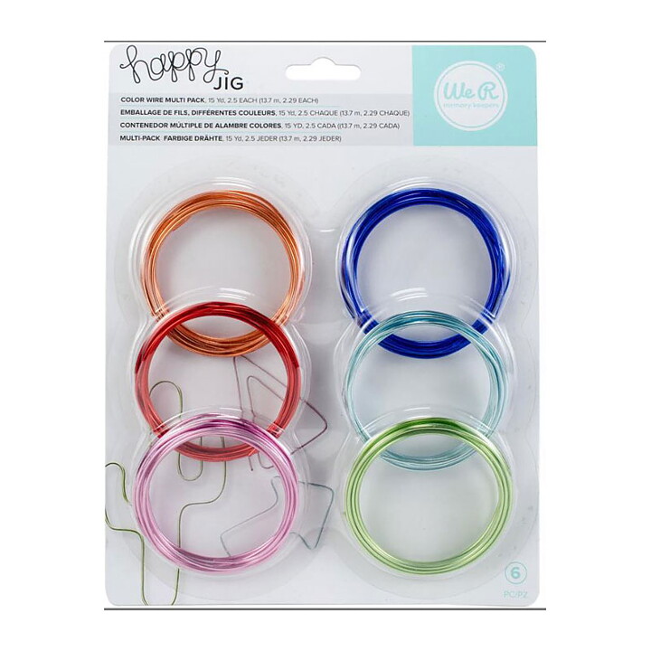 We R Memory Keepers Happy Jig Color Wire Multi Pack