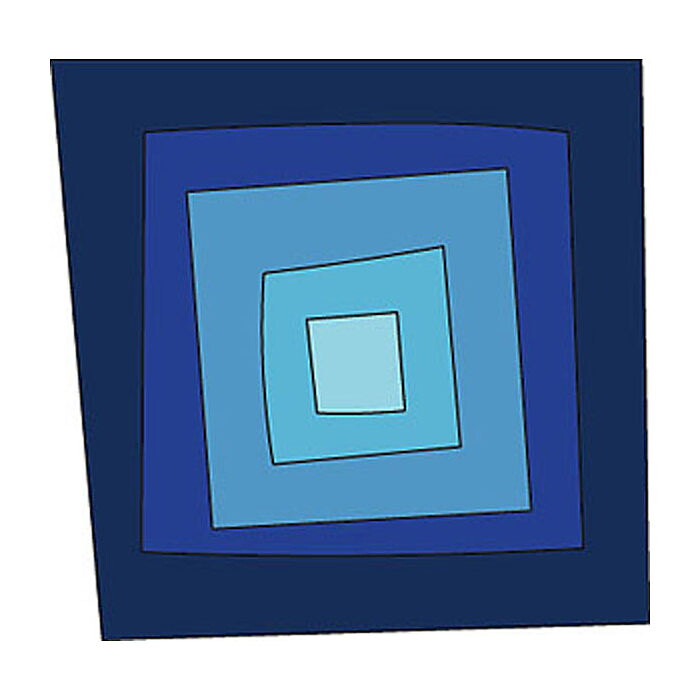 Provo Craft Cuttlebug Die  3x3 - Funky Square Frames 37-1155