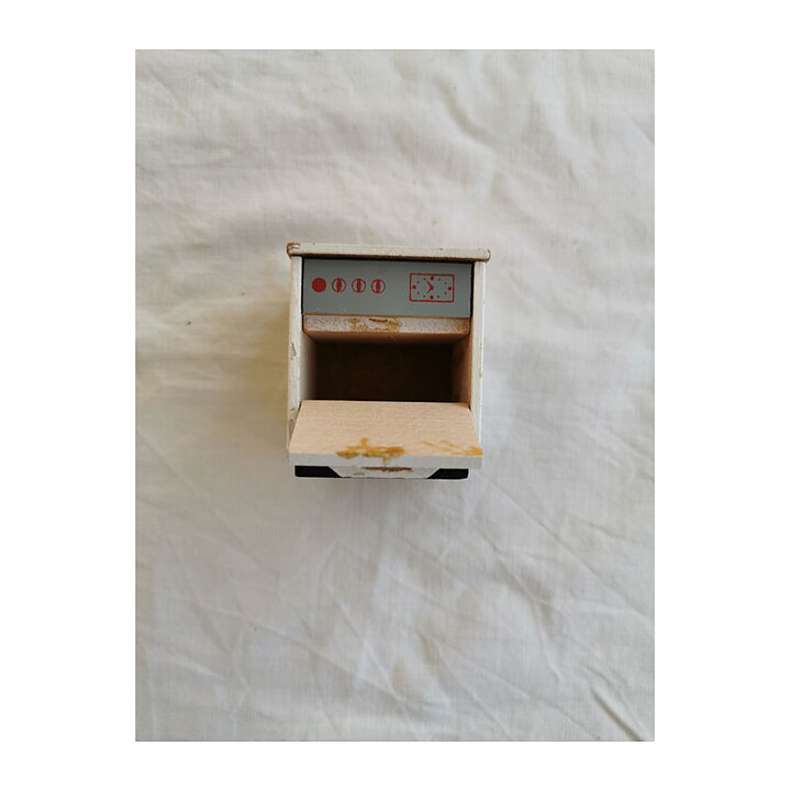 Dollhouse Second Hand Lerro Kitchen Stove 50s