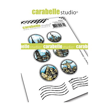 Carabelle Studio Cling Stamp A7 - My Stamp #3 Postmarks