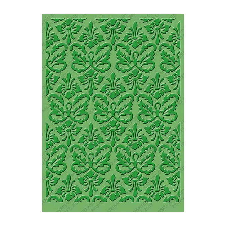 Provo Craft Cuttlebug Embossing Folder 5x7 - Kassie's Brocade