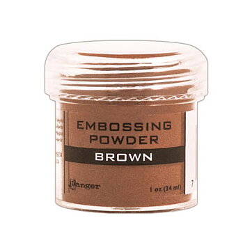 Ranger Embossing Powder - Brown