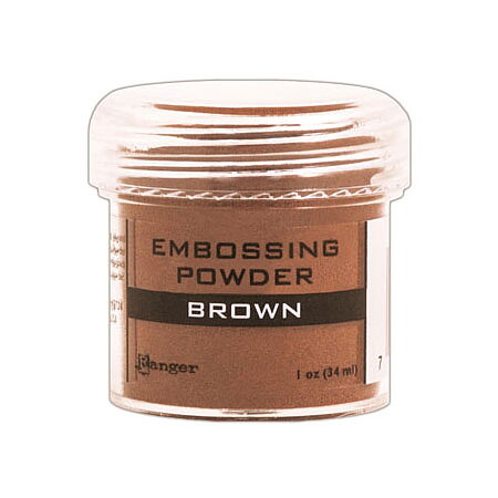 Ranger Embossing Powder - Brown
