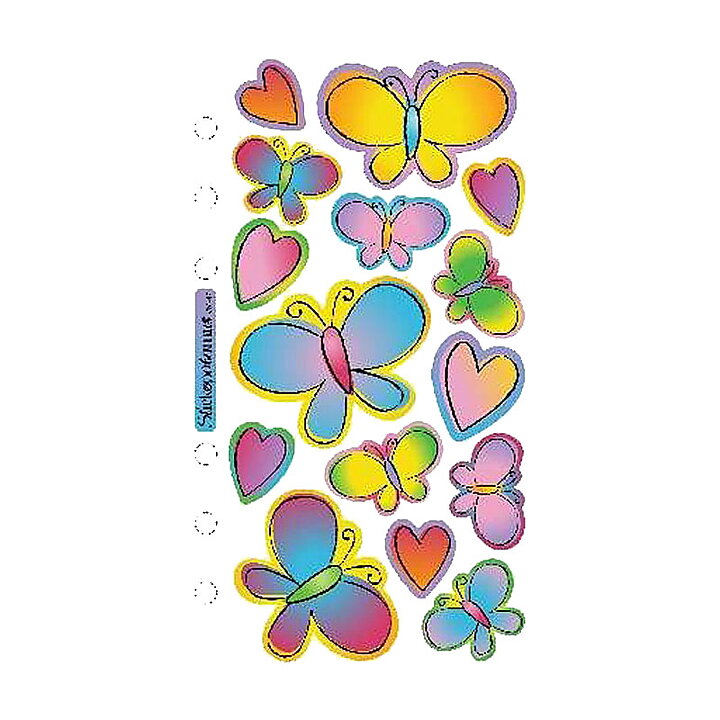 EK Success Sticko Vellum Stickers - Butterflies