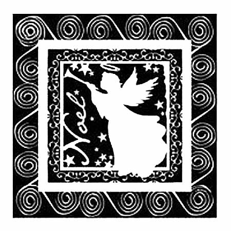 Inkadinkado Clear Stamps Mini - Frame Angel